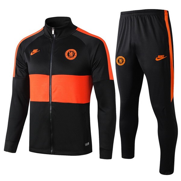 Chandal Chelsea 2019 2020 Naranja Negro